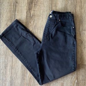 Black Calvin Klein mommy jeans 8